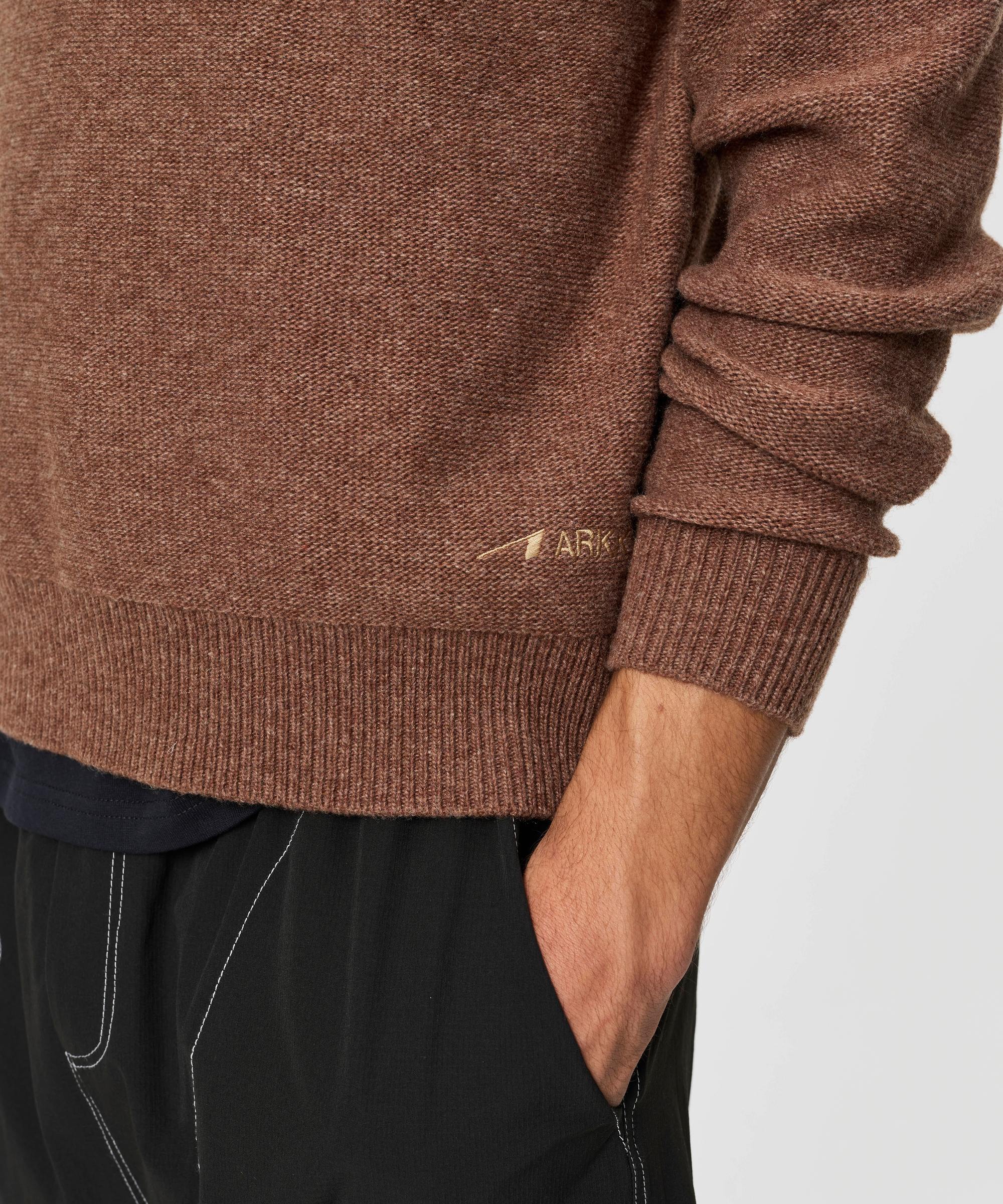 ARKK Apparel ARKK Logo Sweater | Cocoa Knit Crew